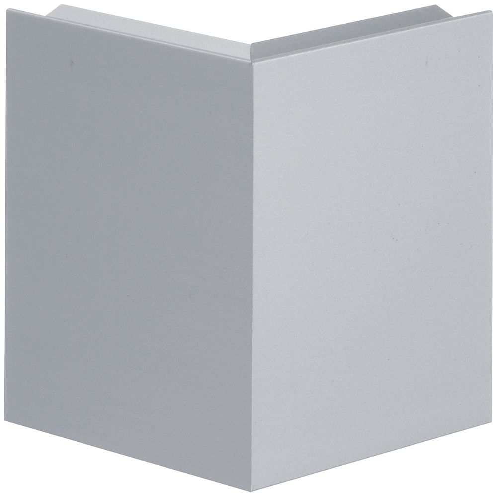 Couvercle pour angle extérieur Hager BRA 80 alu