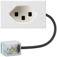 Prise INC FLF type 23 L2 blanc pour câble plat Ecobus power
