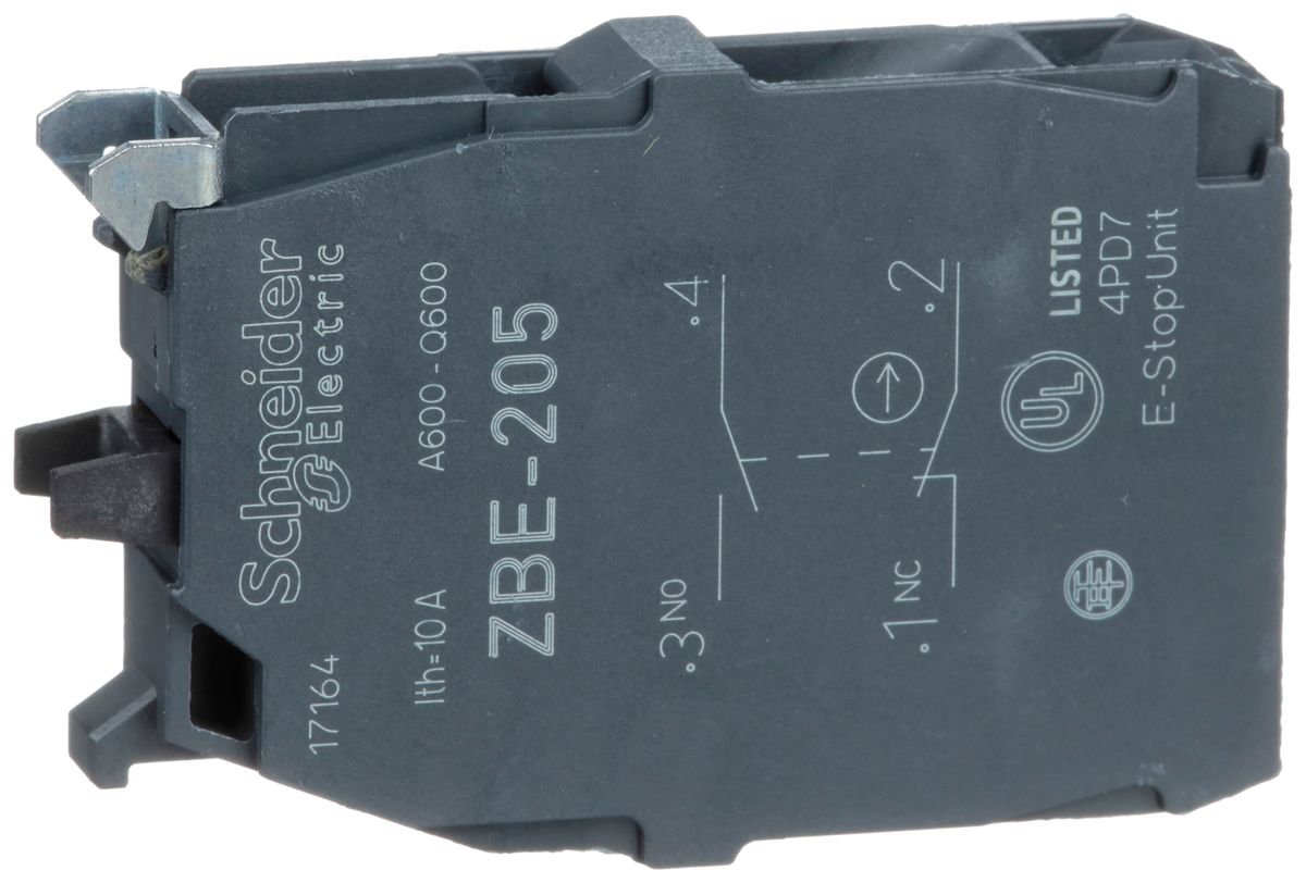 Hilfsschalter Harmony XB4/XB5 1NO 1NC 3A Schraubanschluss