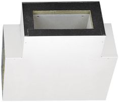 T-Stück tehalit FWK 90 E60/E30 100×260mm, verkehrsweiss