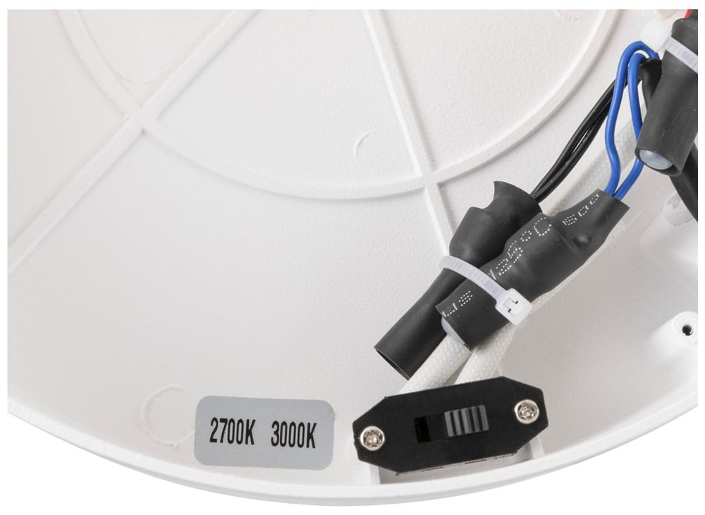 Plafonnier/applique LED SLV ONE 60 CW 23W 750lm 927/930 DALI Ø600 blanc