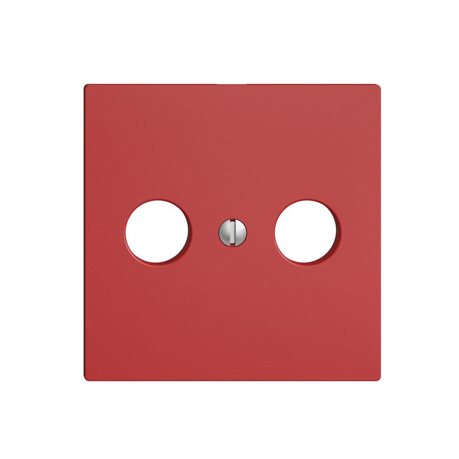 Placca frontale EDIZIOdue berry per R/TV