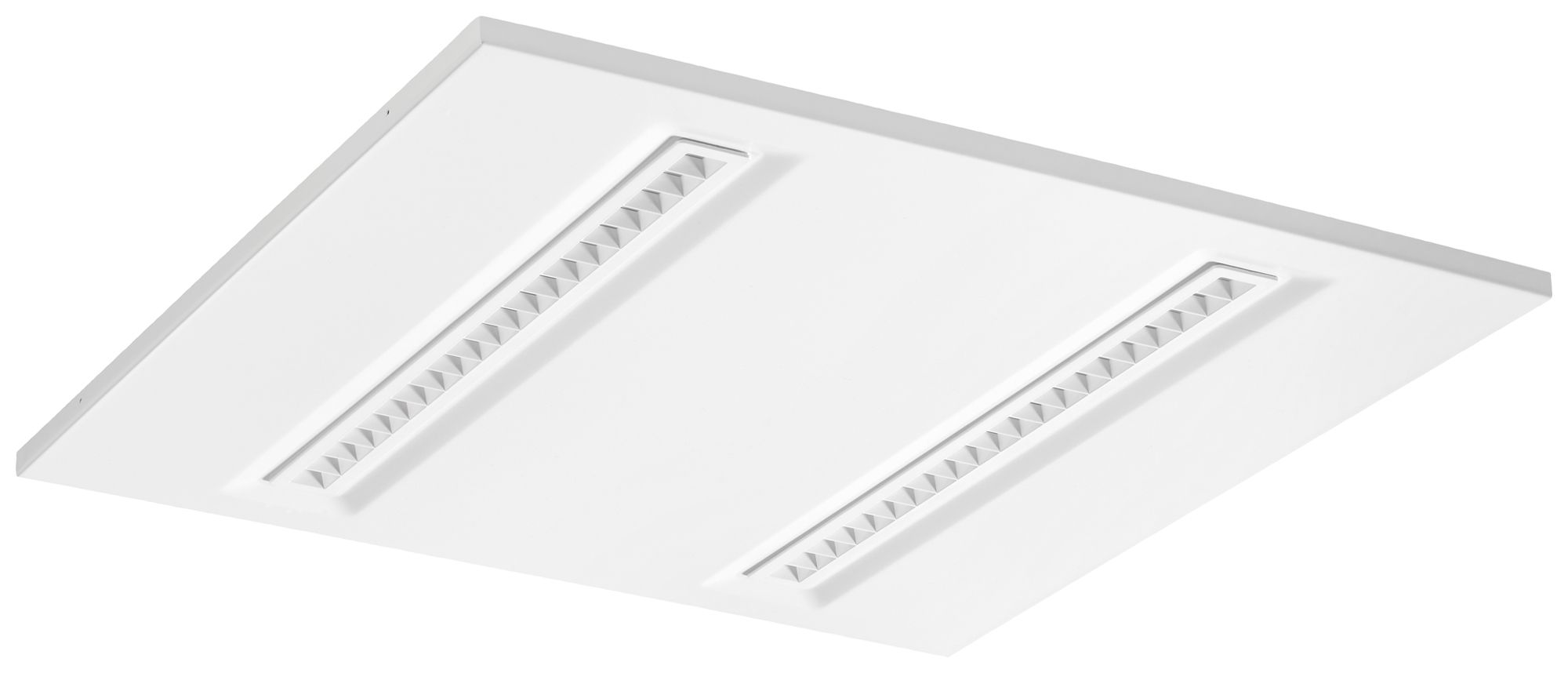 EB-LED-Deckenleuchte Sylvania OptiClip 600 26W 3100lm 830 IP40 DALI weiss