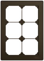 Intestazione INC EDIZIO.liv SNAPFIX® 3×2 p.combinazioni a libera scelta marrone