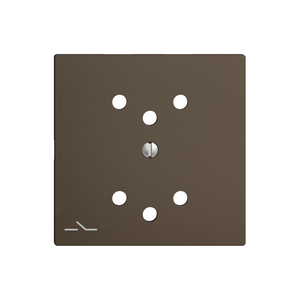 Frontplatte EDIZIOdue 2×T12 1×S coffee