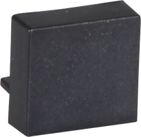 Abschlussplatte tehalit zu LF 15015 schwarz, 10 Stück