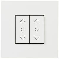 UP-Storentaster ATO weiss AUF/STOP/AB 2 Module