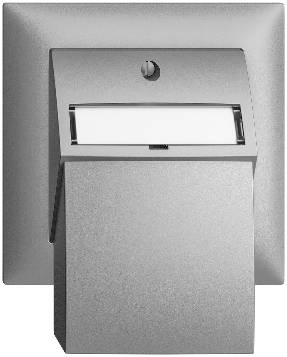 Kit de montage ENC EDIZIOdue, avec capot de sortie droite, pour 2×RJ45, silver