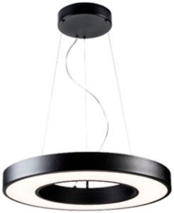 LED-Pendelleuchte SG Circulus Maxi 30W 2990lm 3000K DALI Ø550mm schwarz