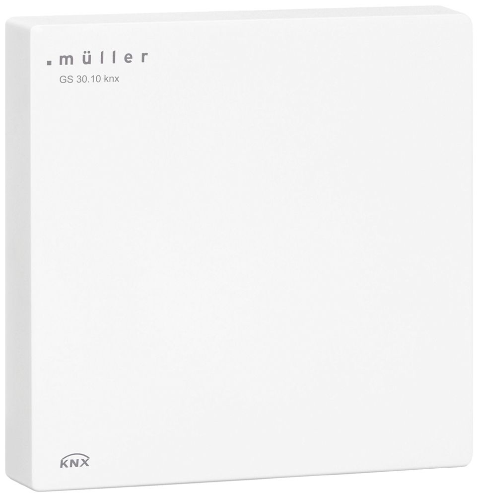 AP-Multisensor KNX müller GS 30.11 aL/rF/Temp/TP 5×DI/AI weiss