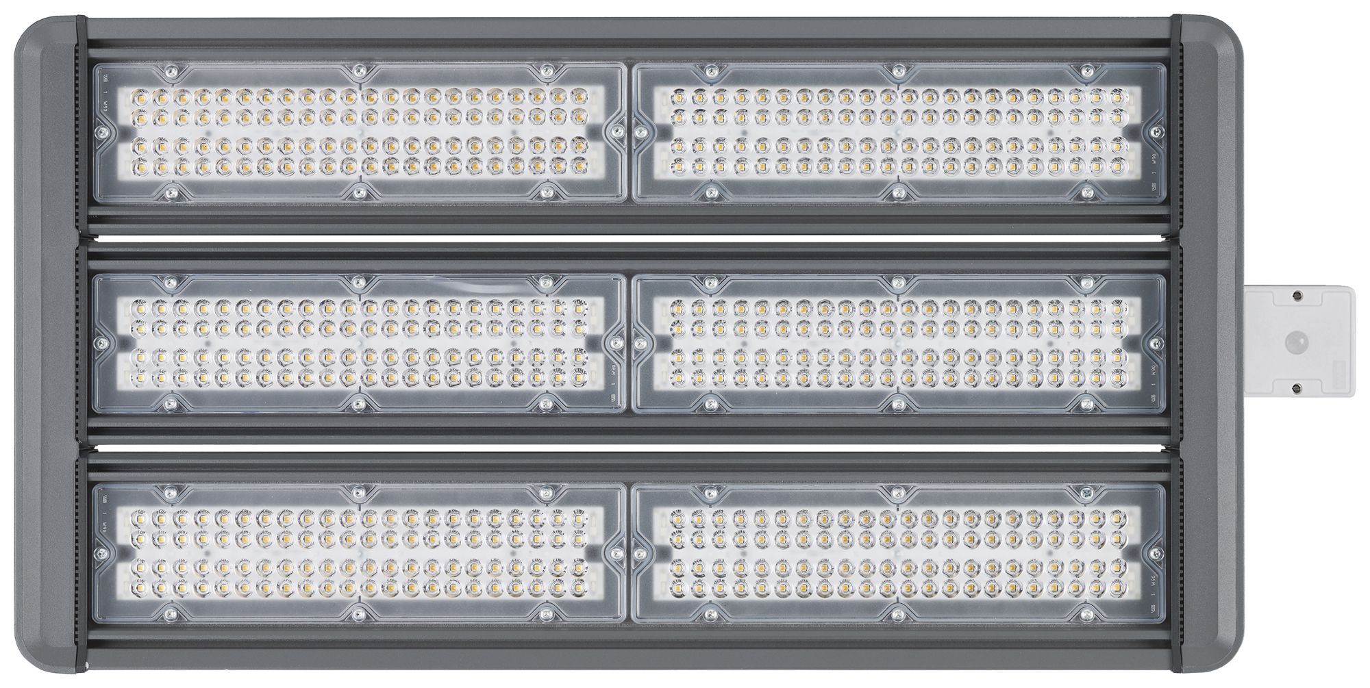LED-Hallenstrahler Sylvania Sylbay PIR 327W 47400lm 840 IP65 30°×60° DIM 726×386