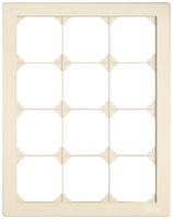 Cadre de recouvrement ENC EDIZIO.liv SNAPFIX® 4×3/3×4 216×276mm cr