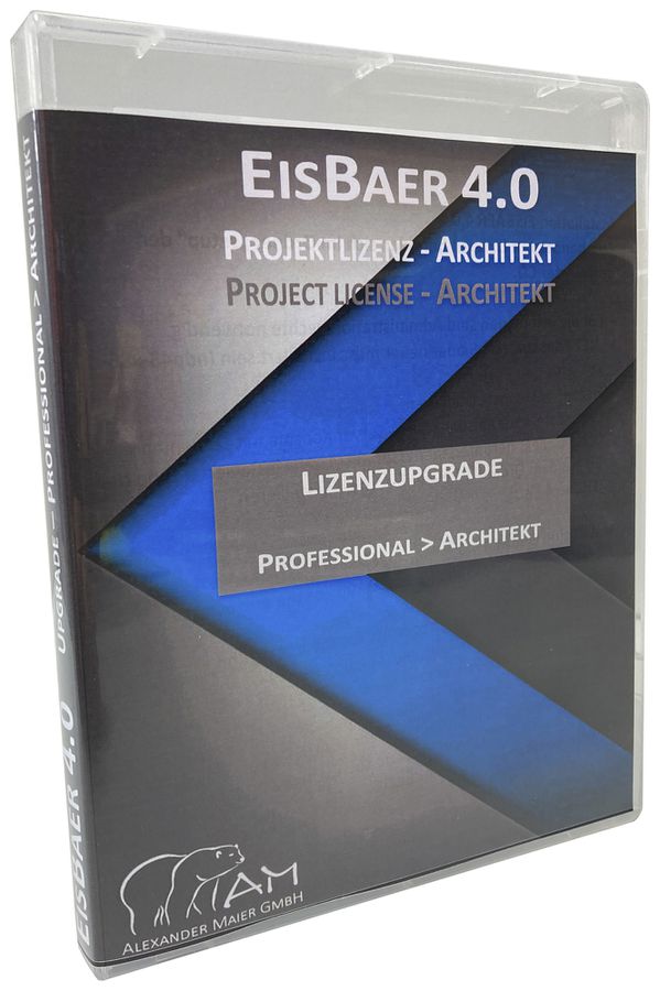 Upgrade-Lizenz EisBär SCADA 4, "Professional" → "Architekt"