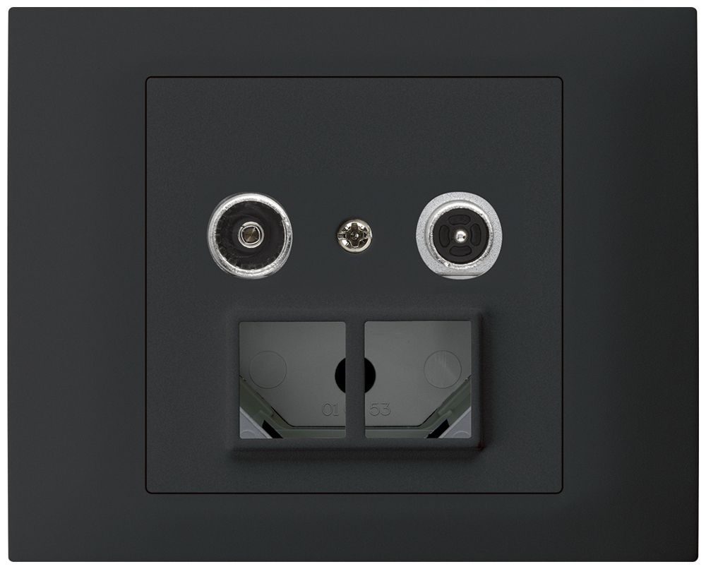 EB-Multimediadose kallysto R-TV mit EB-Dose G3 Bauart T 11dB 2GHz schwarz