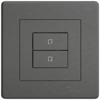 Kit de montage ENC EDIZIO.liv Wiser SNAPFIX® p.pouss.scène 2 scènes vert.2T grf