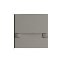 Touche 1/1 KNX/électron.s.LED+ pap.EDIZIOdue commande 2×gris foncé