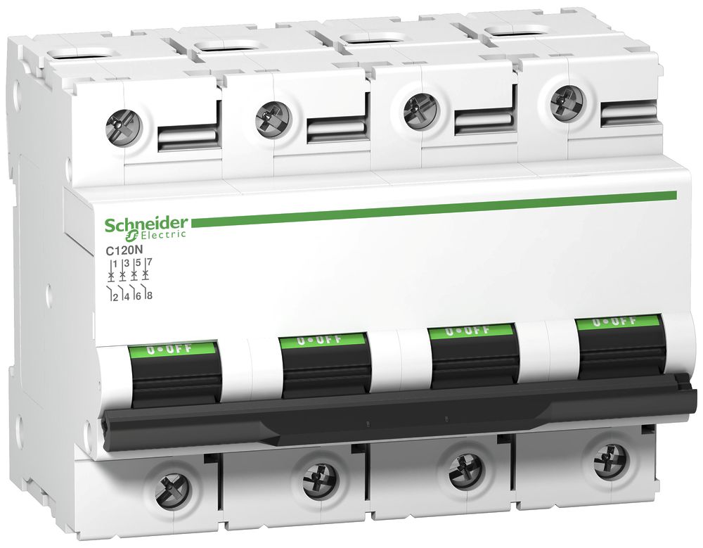 Disgiuntore Schneider Electric iC120N 63A (B) 4L 10kA