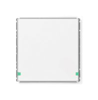 Couronne pour senseur poussoir SIDUS KNX FSet-ZE 1/2, blanc