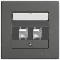 UP-Montageset EDIZIO.liv SNAPFIX® für freenet Kat.5e/6 Adapter 2× dgu