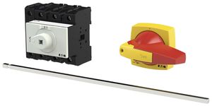 Section.de charge INC Eaton P3-63/M4/K2-PR/N 4P 63A 690V IP65 rouge