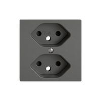 Montageset EDIZIO.liv SNAPFIX® für 2×T13 mit Frontlinse Shutter dgu