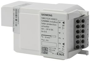 EB-KNX-Sonnenschutzaktor Siemens RL 524D23, 2-Kanal 24VDC 6A