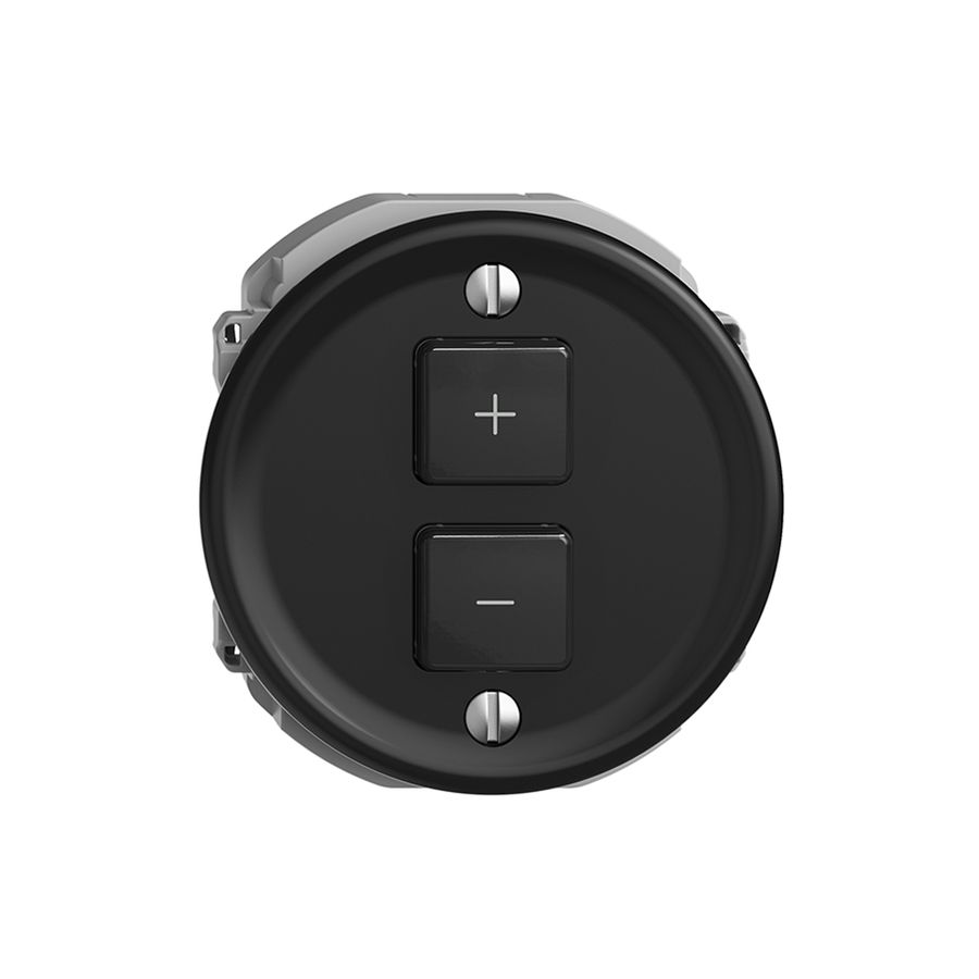 Comando per dimmer 1K/2T Sdue Wiser nero