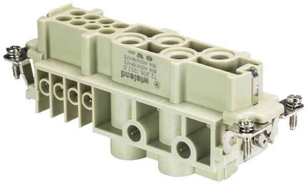 Insert p.douille Wieland Electric revos POW BUS 4/8 NL BB AG 4 82A 690V 6…16mm²