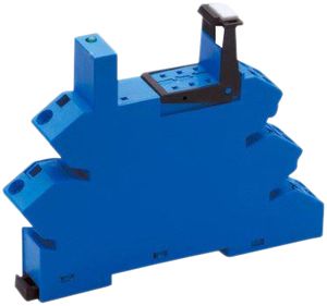 Zoccolo per relè Finder Serie 93 p.relè Serie 41, 6…24VDC morsetti a molla