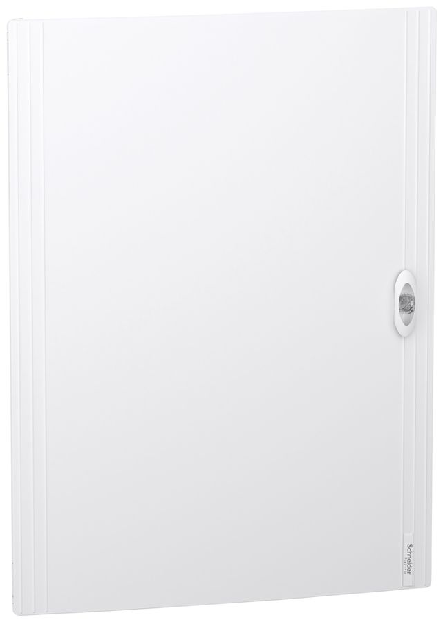 Tür SE PrismaSeT XS für 4×24TE voll Stahl weiss 550×750×20mm