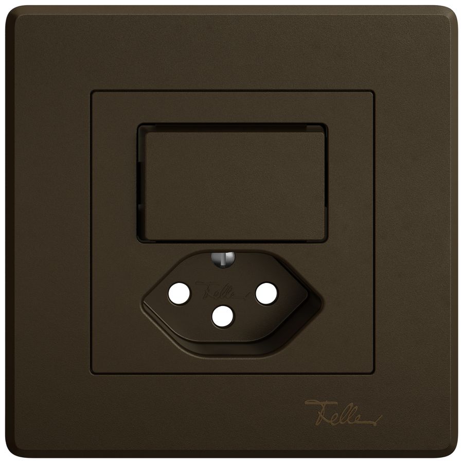 Kit de montage ENC EDIZIO.liv SNAPFIX® p.combi.T13 a.1 bouton n.lum.br