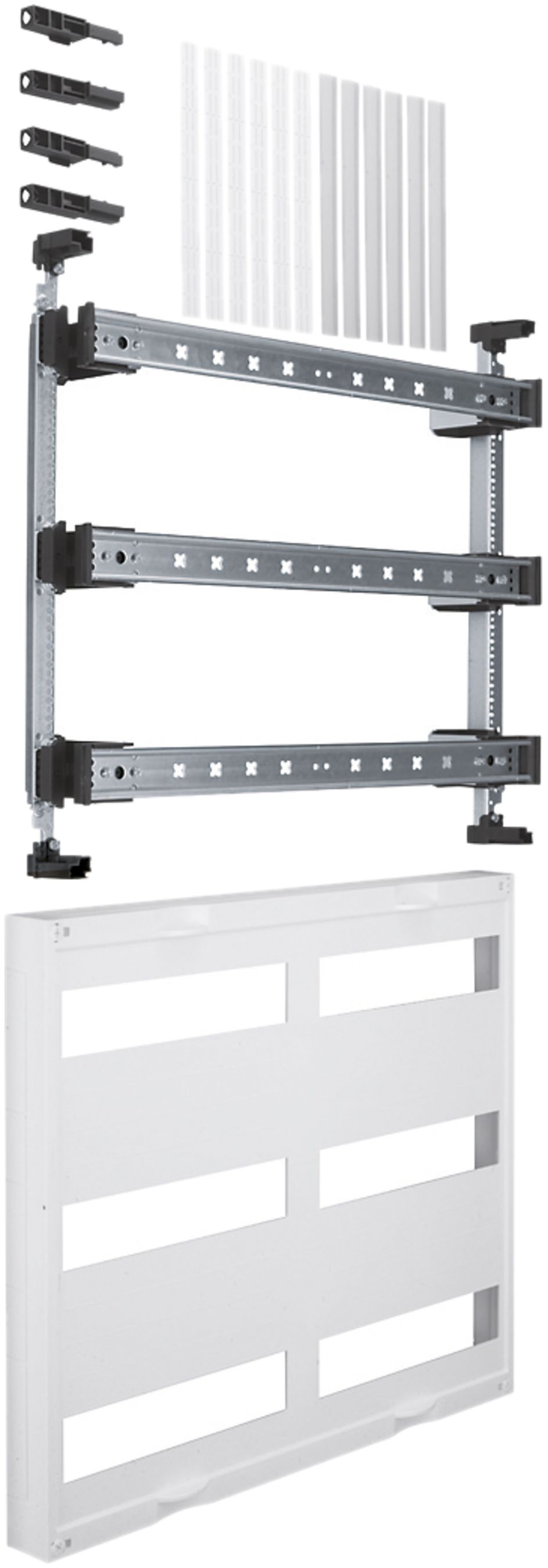 Kit Hager univers N 450×500mm pour appareils AMD horizontal 6×12 PLE