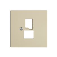 Frontplatte EDIZIOdue vanille, für DSL-Breitband Dose