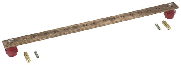 Barre de compensation de potentiel Cu nu, Flury PA 25, 1-rang