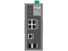 Switch TP-Link Omada IES206GPP 4×RJ45-GbE 1×SFP-GbE 1×RJ45/SFP PoE++ 4×PoE