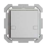 UP-KNX-Taster RGB EDUE, 250mW, o.LED, 1×Taste, 2×Tastenb., hgu