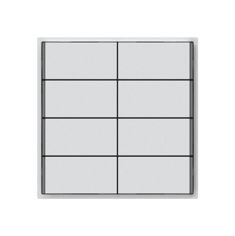 Poussoir KNX KAL 8×touches 8×points actionnables LED blanc