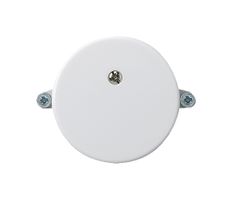 UP-Blindabdeckung basico Ø43mm für Kombination weiss