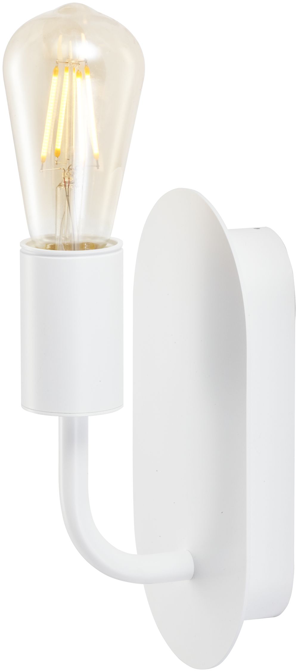 Wandleuchte SLV FITU WL E27 24W 210×120×114mm weiss