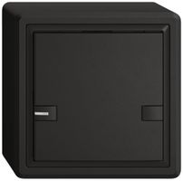 Poussoir KNX RGB AP EDIZIO.liv SNAPFIX® capteur temp.RGB-LED 1× comm.2T no