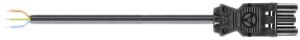 Anschlussleitung Wieland GST18i3 3×1.5mm² 250V 16A 3m schwarz Buchse, Cca