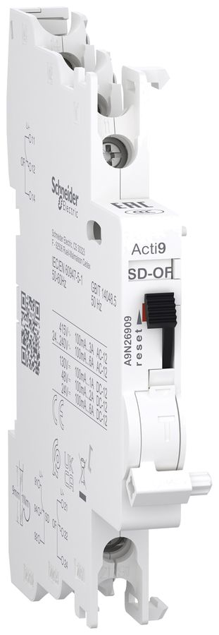 Interrupteur aux./sig.à distance AMD SE Acti9 SD-OF C60/C120 2C 6A 415VAC/130VDC