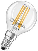 Lampe LED LEDVANCE CLAS P E14 2.9W 470lm 2700K VAR Ø45×77mm clair