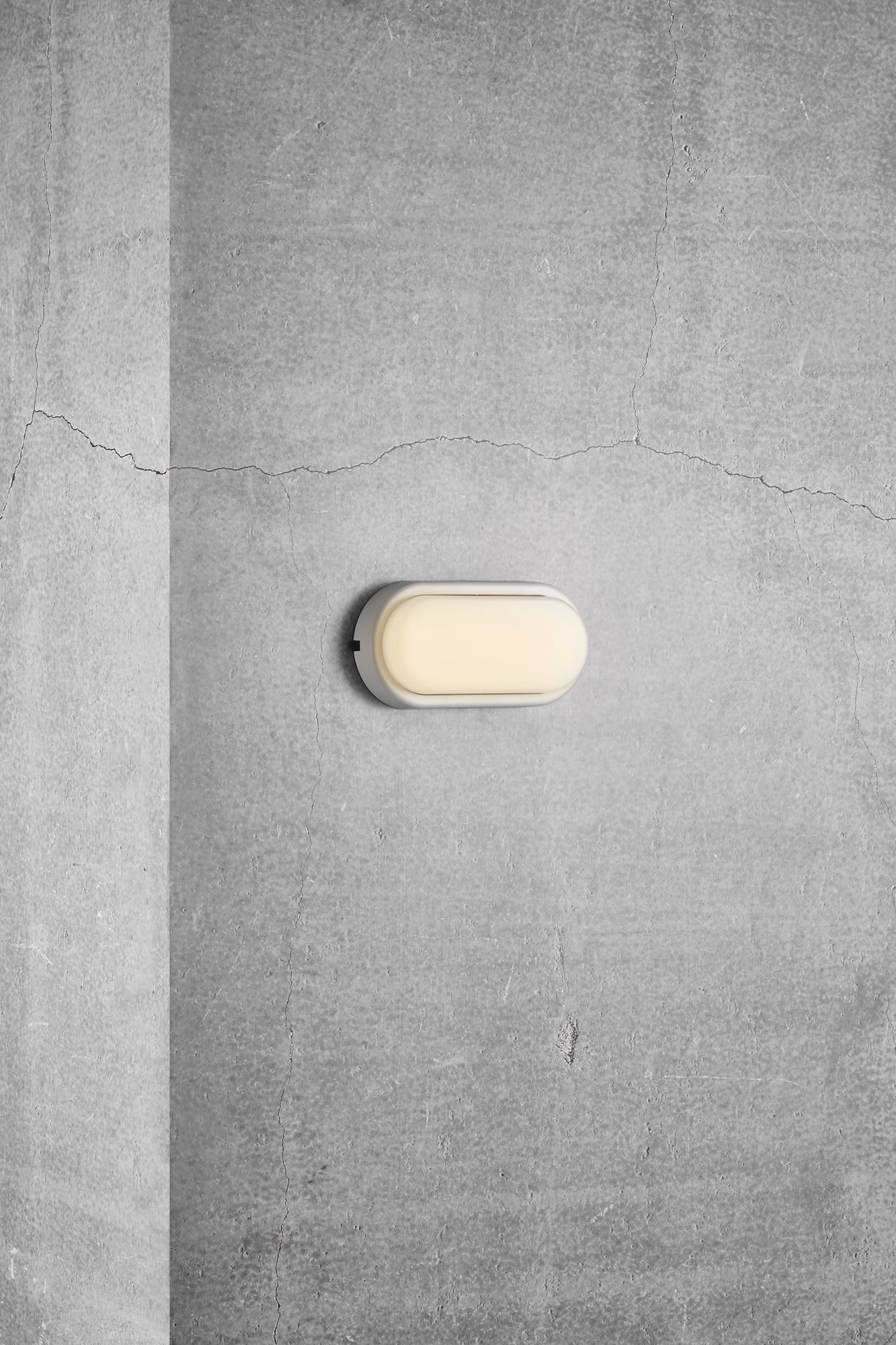 Plafonnier/applique LED Nordlux CubaBrightOval 14W 1600lm3000K IP54 205×100mm bc