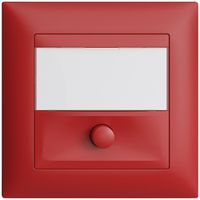 UP-Taster mit Namensschild EDIZIOdue berry