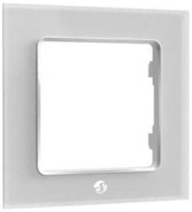 Abdeckrahmen Shelly Wall Frame 1 80×80mm weiss
