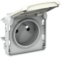 Steckdose PLEXO FR weiss