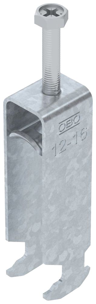 Fixation rapide BET 2056 pied à H métal 12…16mm 3×câble acier Zn-ch-im