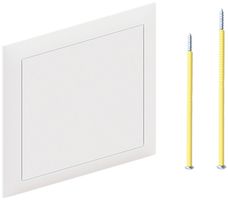 Steckdeckel AGRO 130×130mm inkl. 2 isolierte Zentrumschrauben