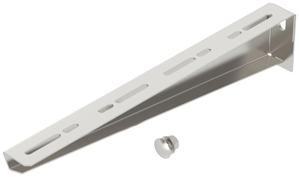 Wand-Stielausleger Bettermann mit Schraube M10×20 B=410mm, A4